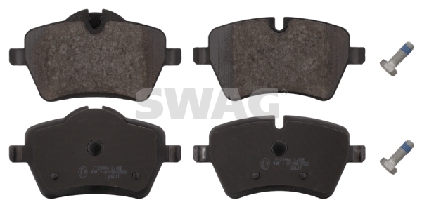 set placute frana,frana disc 11 91 6727 SWAG